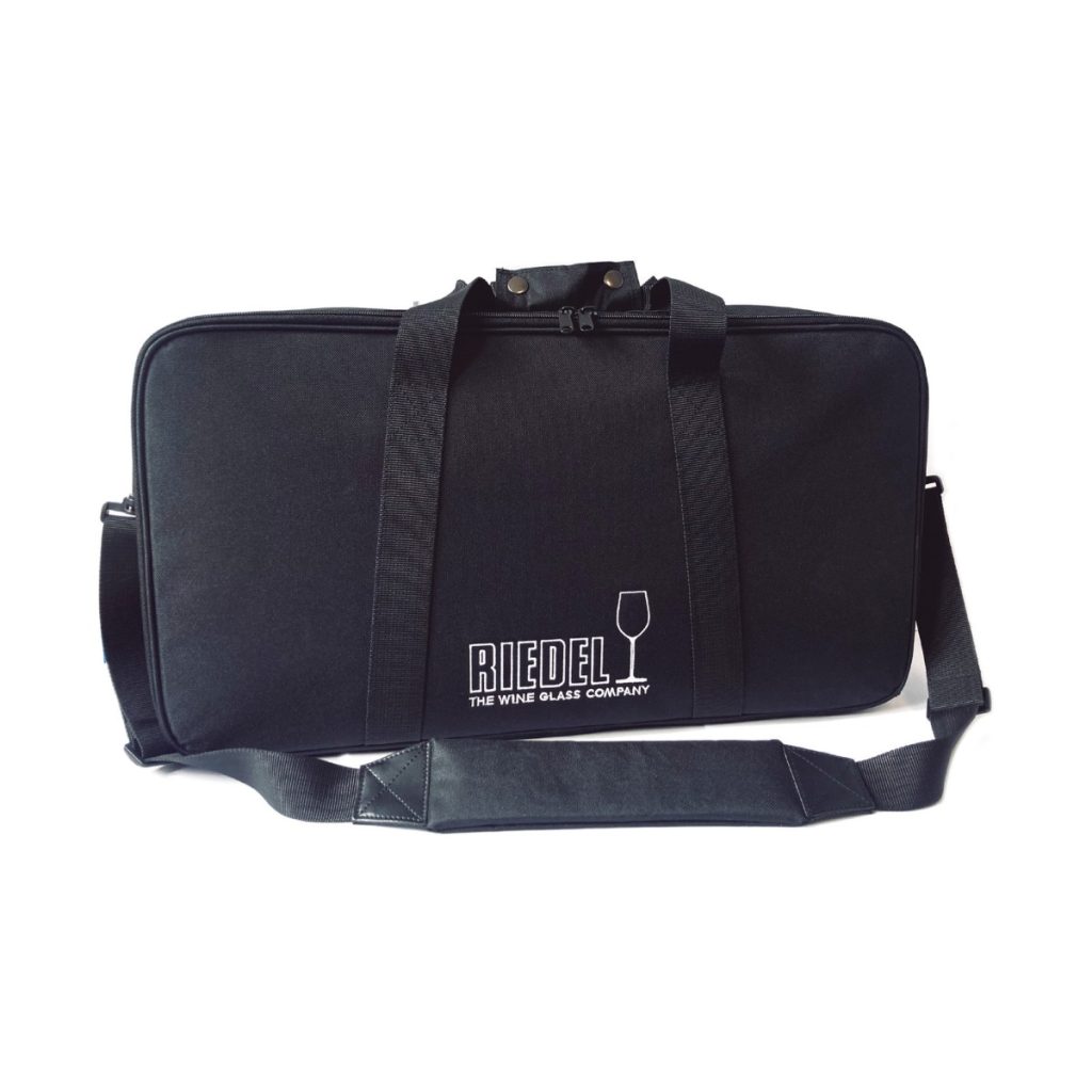 Bolso Riedel para transportar copas color negro